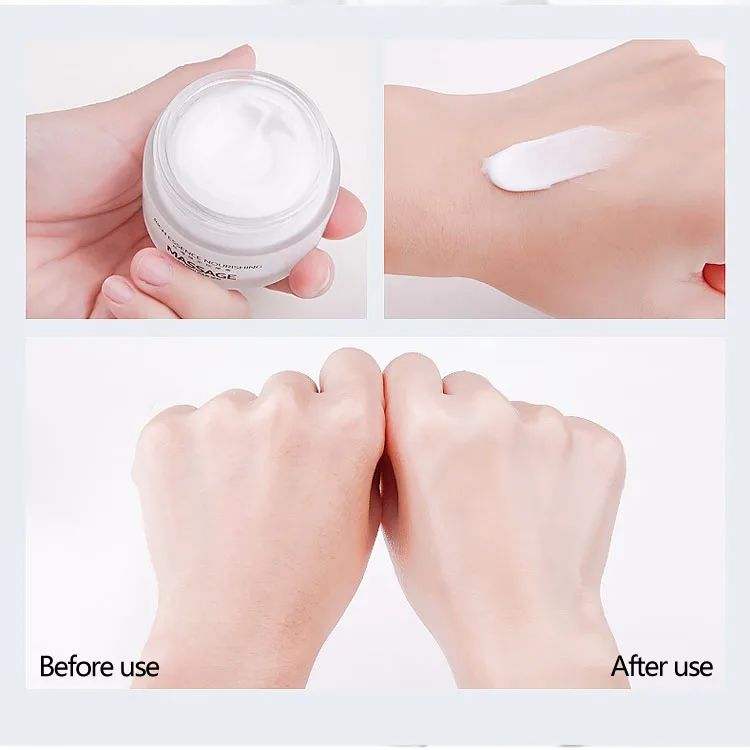 Высококачественный отбеливающий массажный крем с гиалуронатом натрия