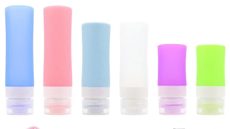 Portable Travel Bottle Reusable Travel Silicone Refillable Travel Size ...