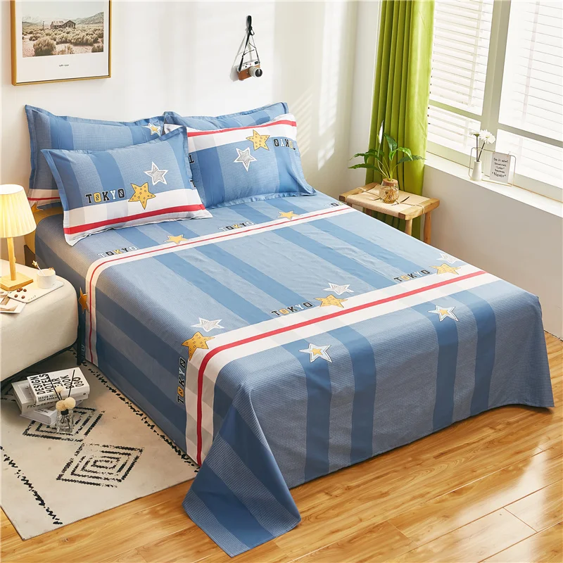 hotel textile 40s 200 tc 300tc sateen Cotton Bedding Sets Woven Fabric 1cm 3cm stripe fabric 130gsm bedspread or comforter
