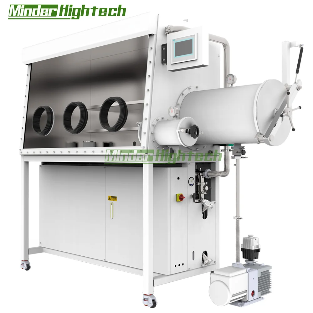 Vacuum Glove Box with 3 Gloves