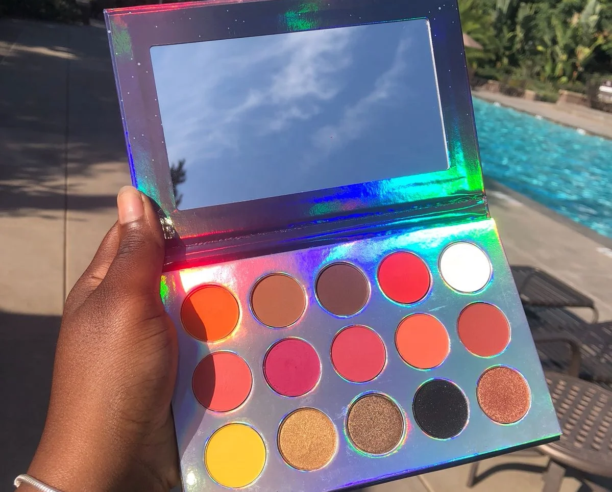 Cosmetics Import China Cosmetics Makeup Private Label 12 Color  Eyeshadow Cosmetic Eye Shadow Palette