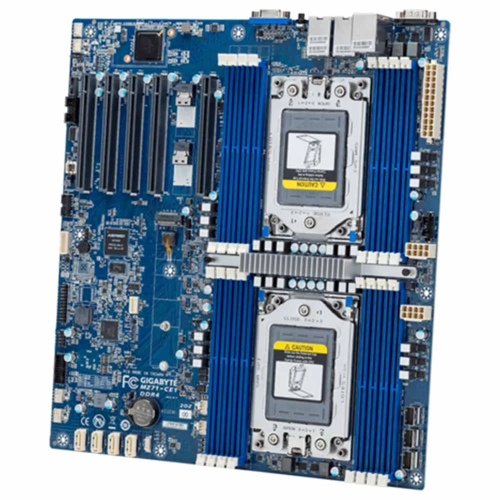 ギガバイトMZ71-CE1 MZ71-CE0 AMD EPYC DPサーバーボード用2 x 1