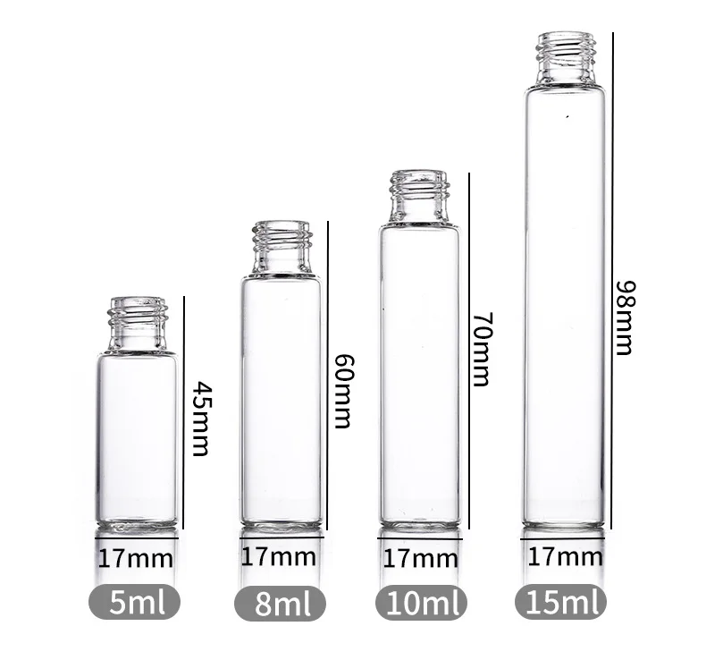 Custom Small Refillable Glass Bottles for Perfume Samples