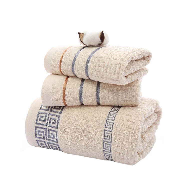 Wholesale Custom logo 100% cotton bath towel super dry cheap water absorption hotel towel