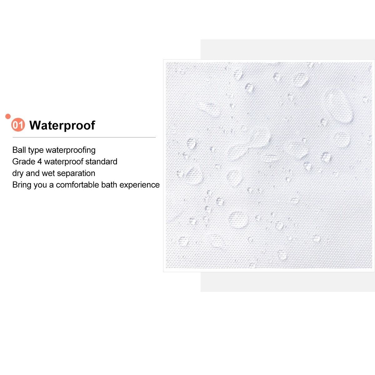 waterproof shower curtains