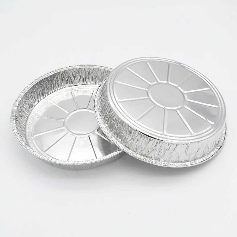 product high barrier aluminum foil pan  hot soup delivery container moisture resistant foil pan for restaurant takeout-5