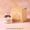 Mini Gingerbread Man Cream Cake Cup (Flavor: Oatmeal Cookie)