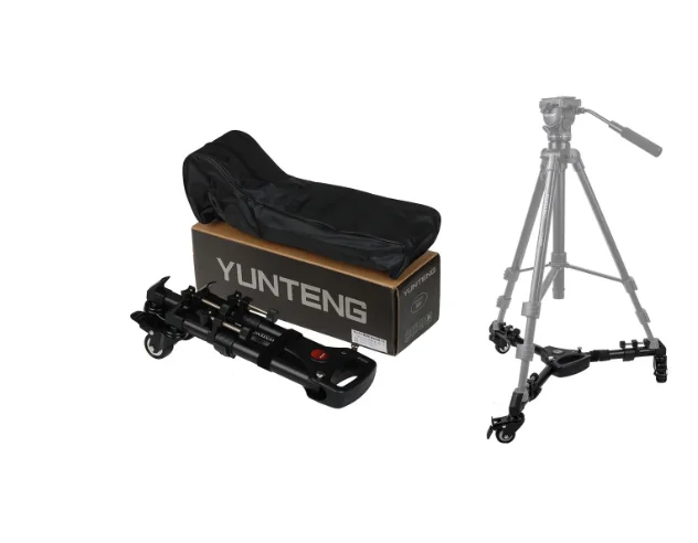 その他 Hitsan Yunteng tripod dolly 900 Aluminum Alloy Yunteng 900 Tripod Dolly for Video Tripod