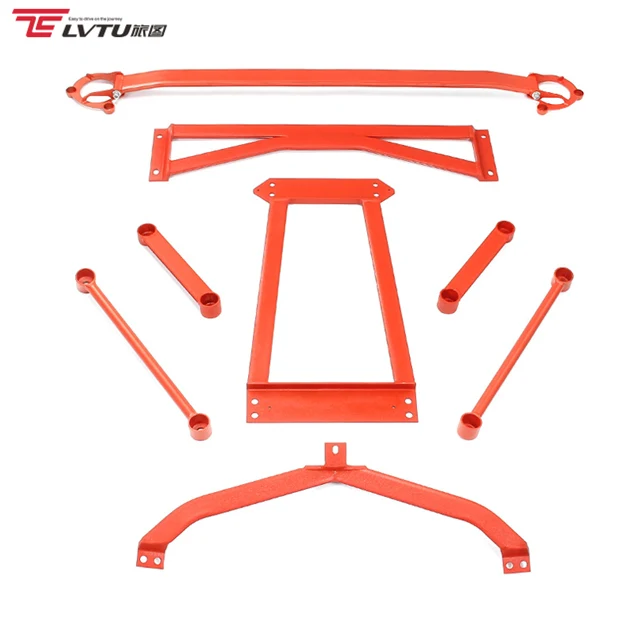 Auto Parts Chassis Brace The Front Strut Bar For Toyota Camry 2018-2023 Rear Lower Tie Rod 3