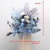 Decorazione Floreale Blu - 4