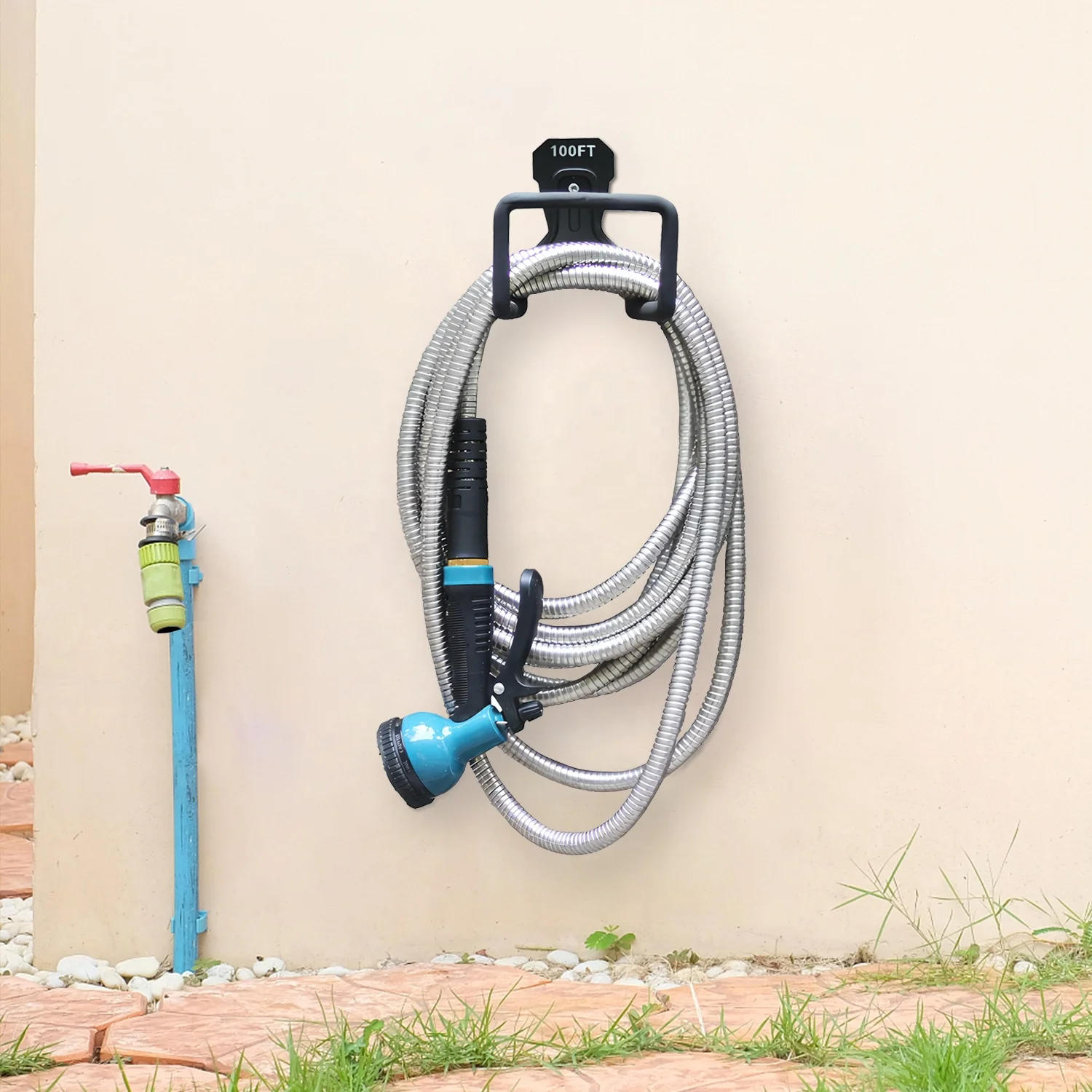 High Quality Heavy Duty Metal Garden Hose Stainless Steel Garden Hose