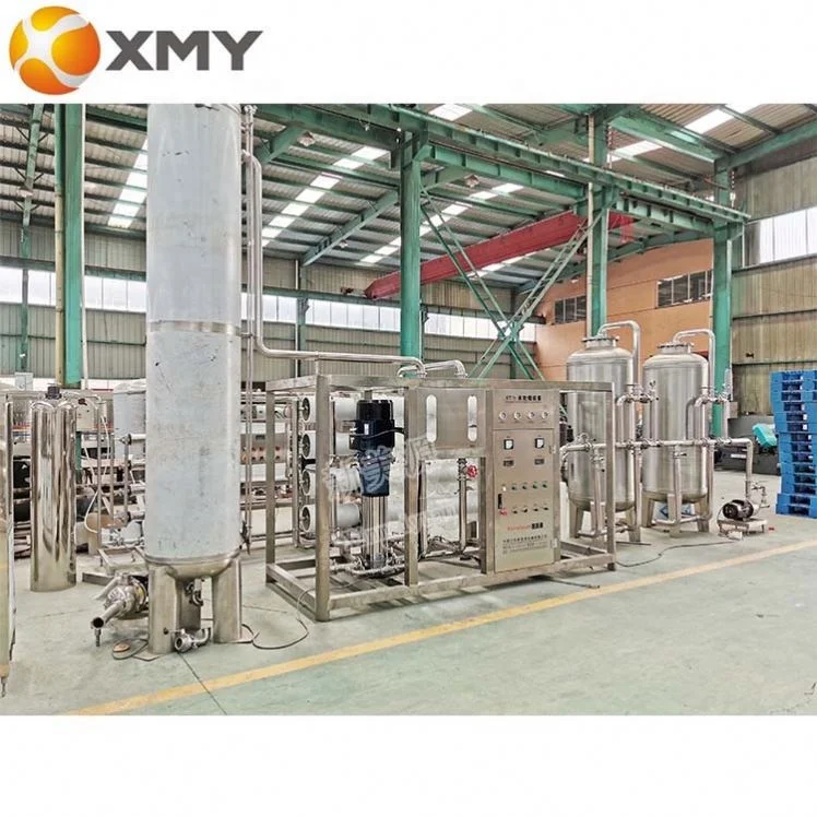 Processing Reverse Osmosis Plant Water Storage RO Water Treatment System Purification Pure Machine