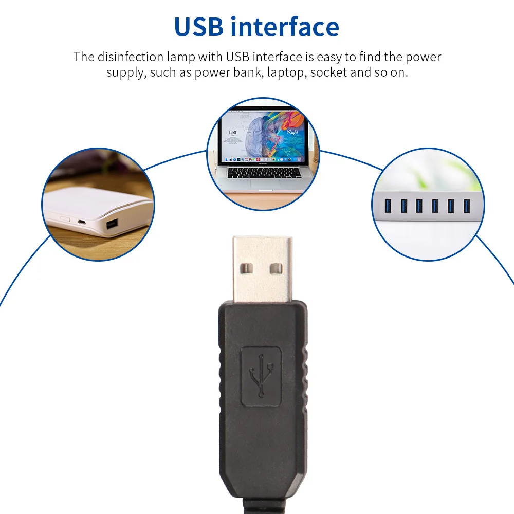 99.99% стерилизующая ручная мини дезинфекция бактерицидный шкаф ультрафиолетовая бактерицидная лампа портативная светодиодная УФ