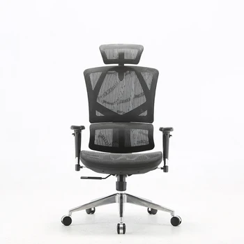 Sihoo M90C Ergonomic Office Chair with Adjustable Lumbar Support Grey