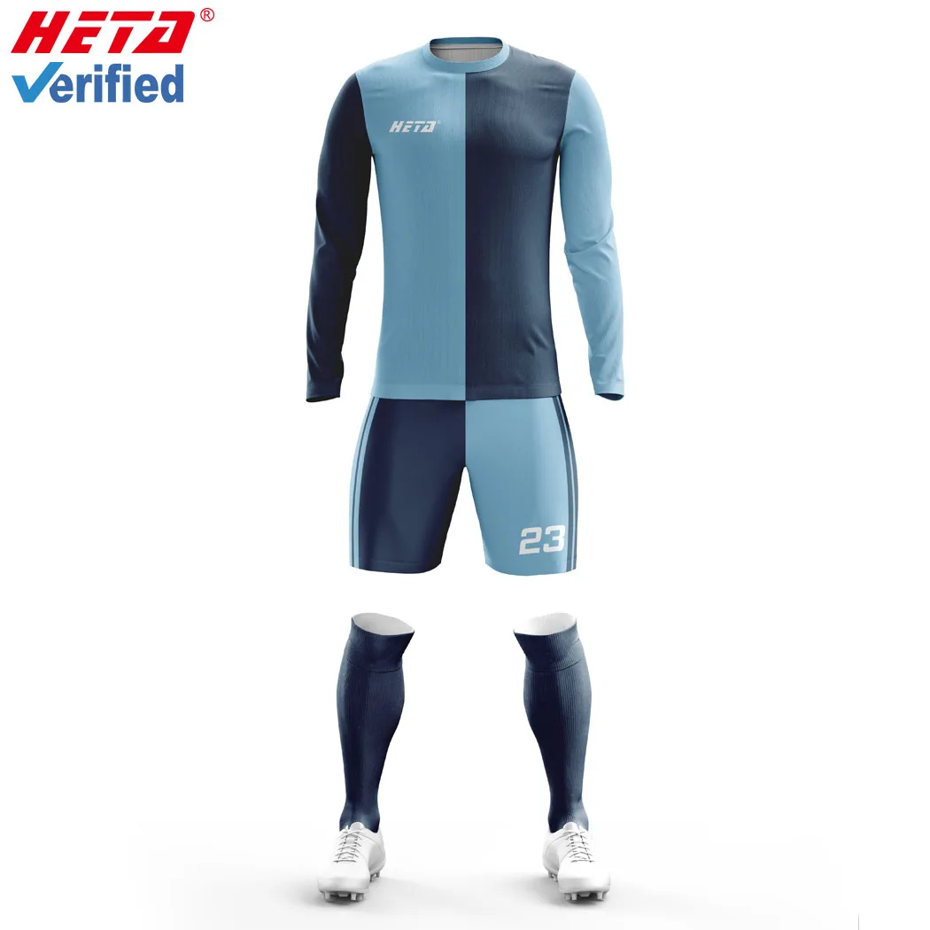 Wholesale Retro American Football Shirts Wear Training Soccer Cheap Quick  Dry Long Sleeves Goalie T Shirt Custom Goalkeeper Jersey Shorts Set - China  Patchwork Football Suit and Printed Letter Soccer Jerseys price