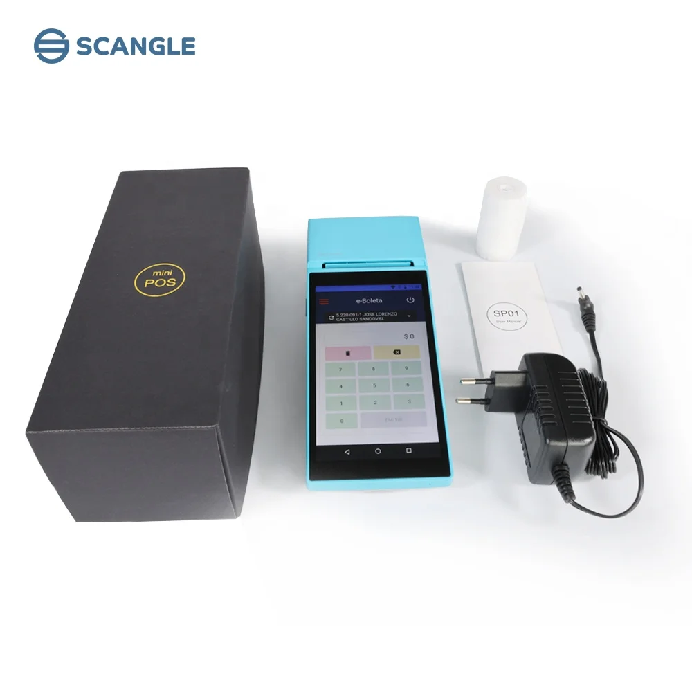 SP01 Wireless Mini Mobile POS Systems With 58mm Printer Online Order POS
