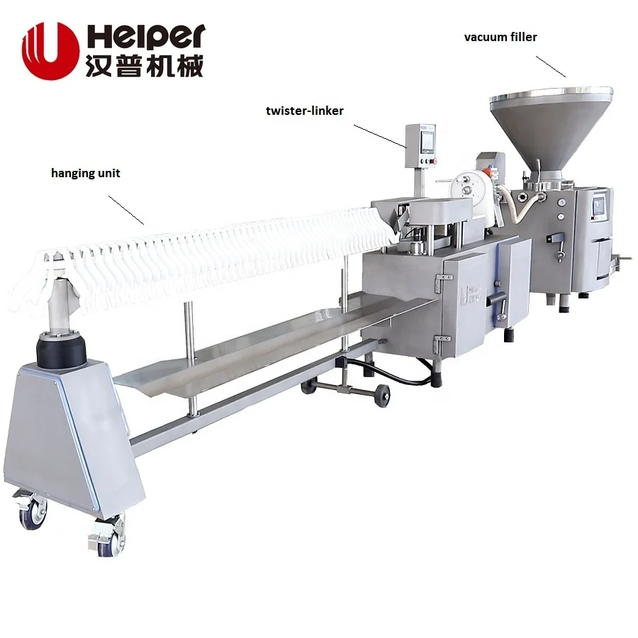Russian Sausage Making Machine Complete Russian Sausage Production Line Machine Russian Sausage and Polony Machine