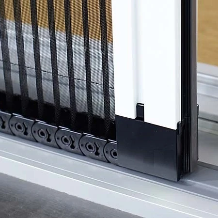 Convenience Trackless Folding Screen Door with Taiwan PP Mesh