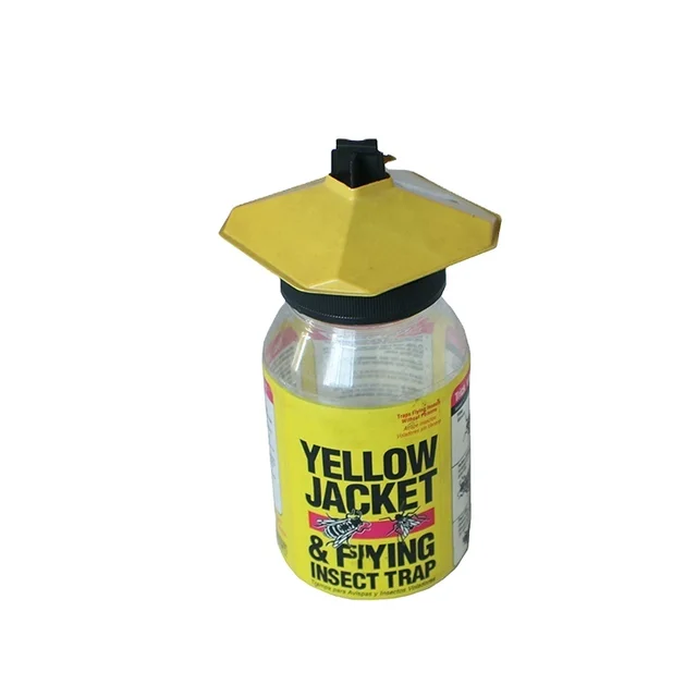 disposable fly trap bottle with fly bait, plastic fly trap, fly cup with fly attractant