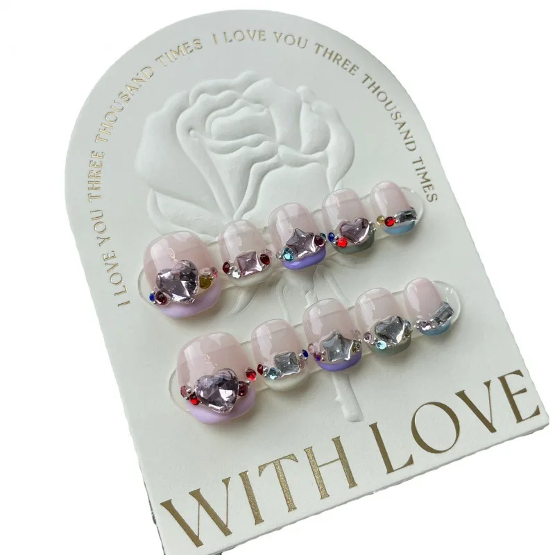 Поставщики искусственных ногтей однотонные дизайнерские мягкие Накладные ногти ручной