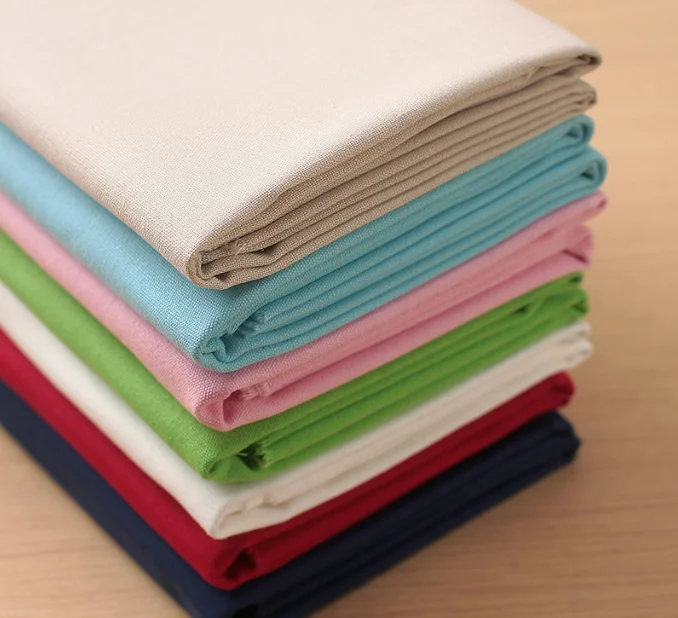 Charmkey Linen Fabrics for Embroidery Linen Fabric Linen Cloth Price Per Meter