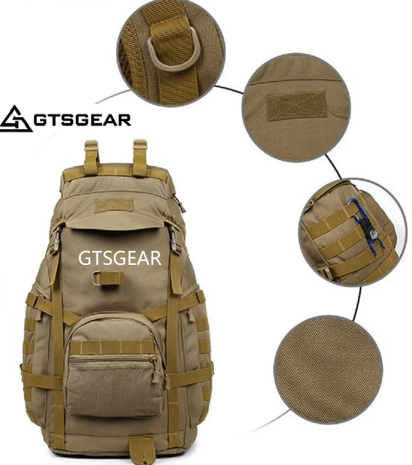 BPL77 C1 50l Large Backpack Tactical Assault Backpack Adventure Hunting ...