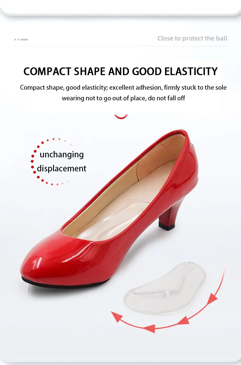 Flat Foot Arch Support Insoles Orthotic Half Pads