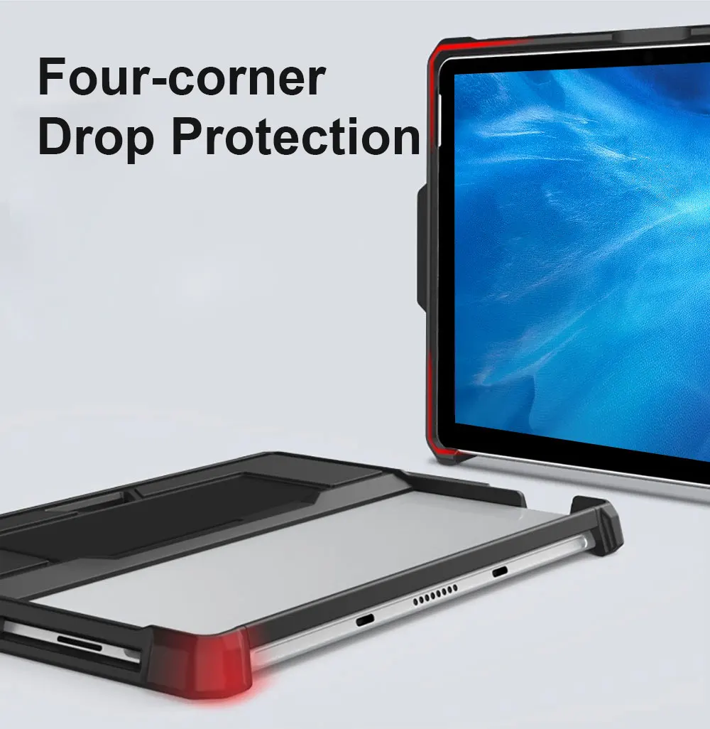 Transparent Tablet Cover For Microsoft Surface Pro 10 9 8 7 6 5 4 3 2 1 Go Back Clear Cases Protective Anti Drop Pbk183 Laudtec details