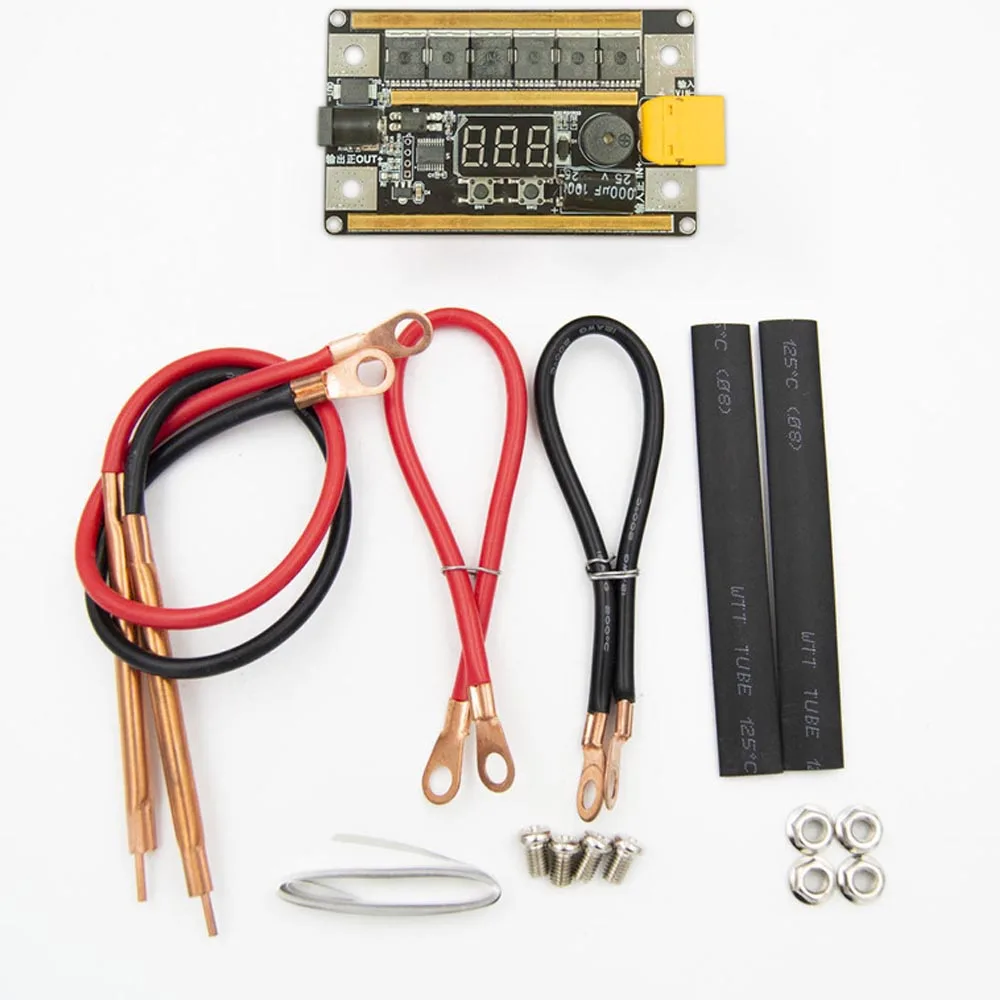 GX591 Portable CNC Spot Welder Kit - 2400A Max for DIY Battery