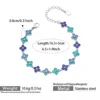 bluish bracelet - silver
