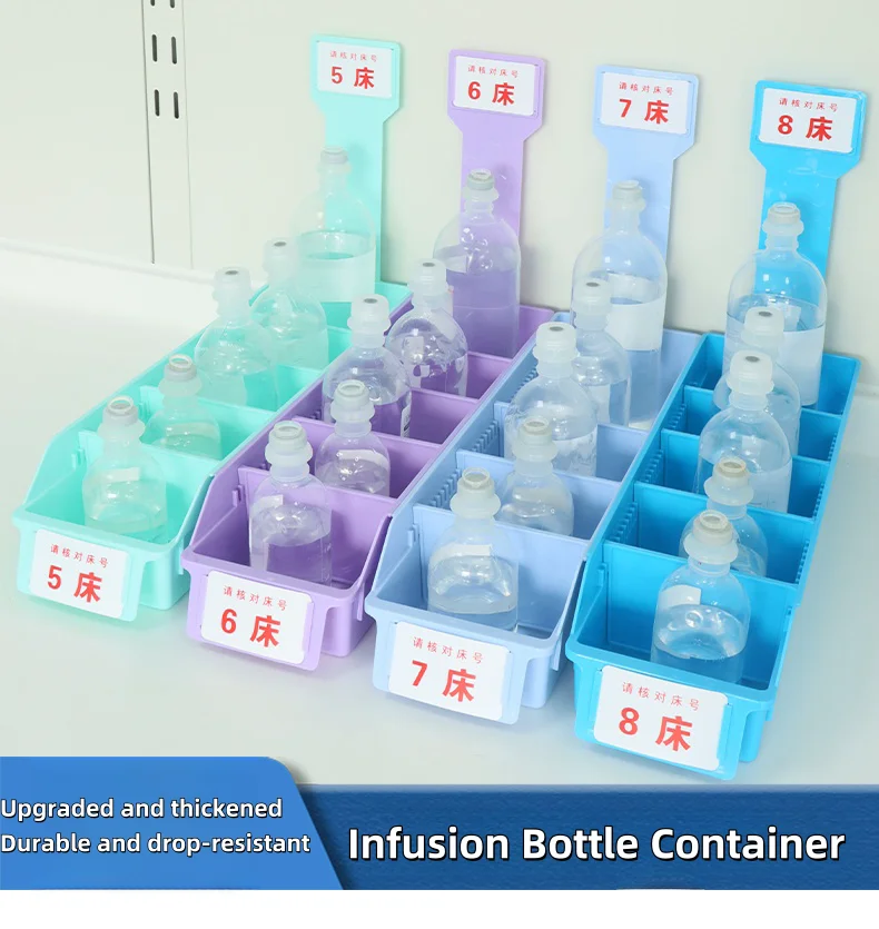 Iv Solution Container ABS Infusion Bottle Container Box Medicine Storage Container Medical ...