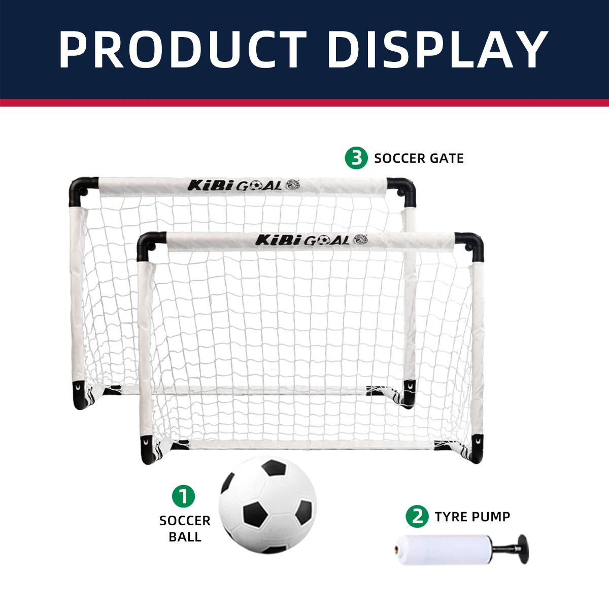 Portable Foldable Collapsable Pop Up Soccer Goal Portable Soccer Net