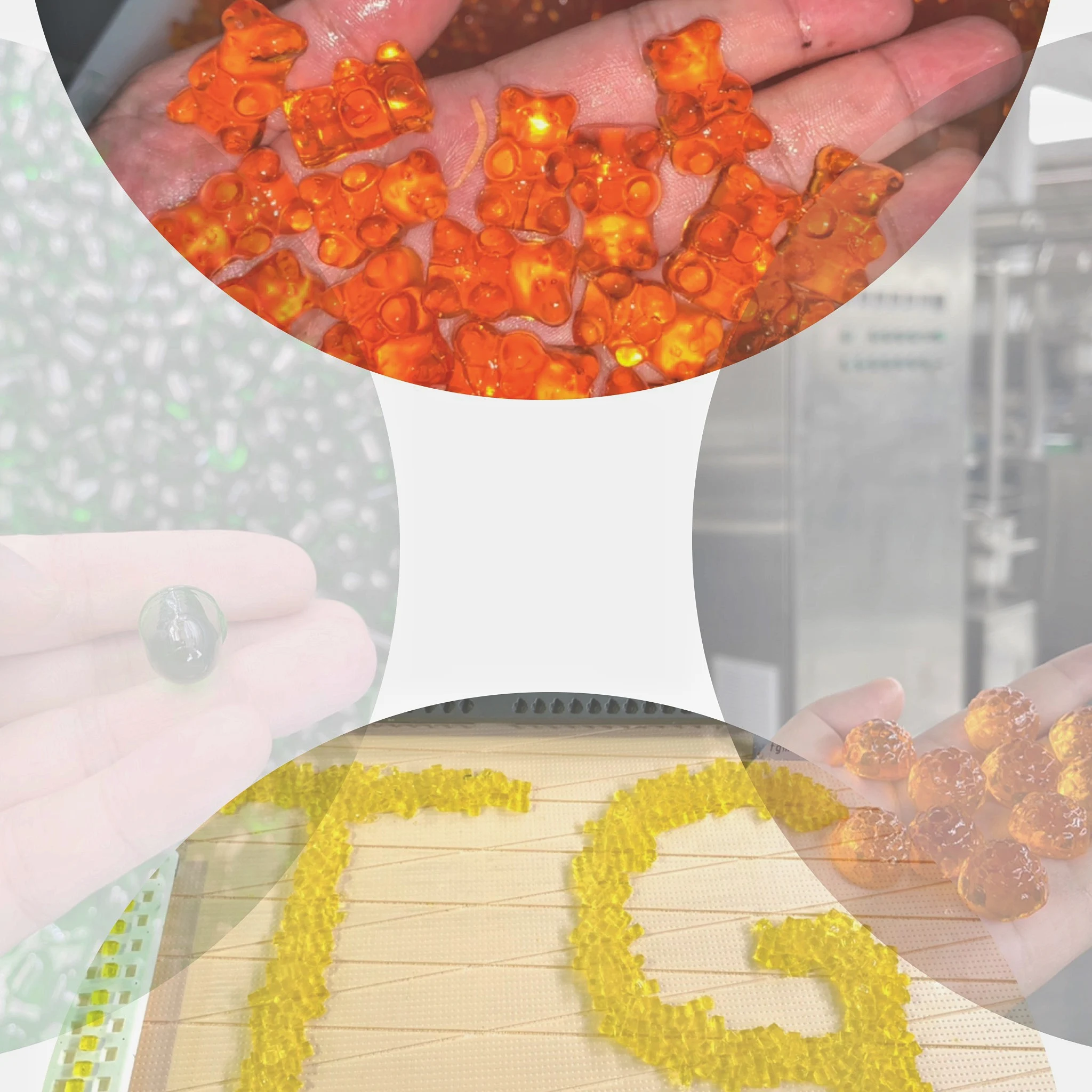 TG Machine Full Automatic Gummy Candy Production Line and Toffee Jelly Line