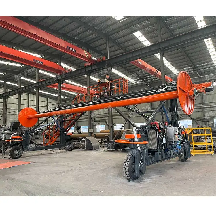 Compost Fertilizer Making Machine Food Waste to Organic Fertilizer Compost Machine Compost Windrow Cover Roller