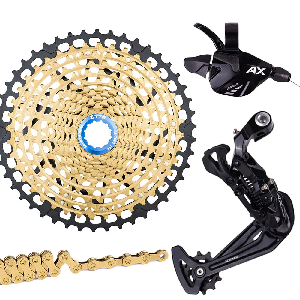 ZTTO 12-Speed MTB Groupset with Rear Derailleur & Freewheel for