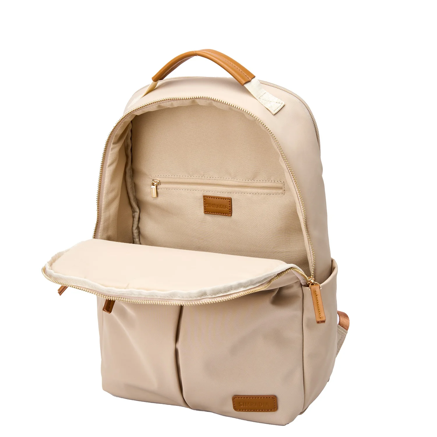 Travel Backpack Leather Laptop Backpacks For Ladies ZERUS 35L Faux