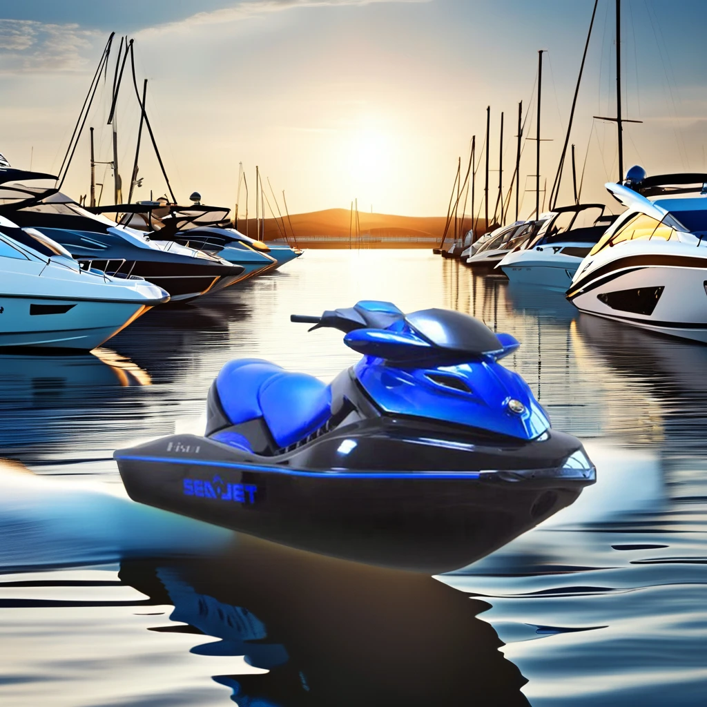 Высокоскоростной 1400cc гидроцикл моторная лодка Sea Doo четырехтактный двигатель из стекловолокна серфинг водный мотоцикл