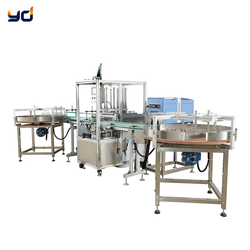 Factory Direct Sale New Cotton Wick Machine Candle Wick Inserter Gluing Machine For Candle Container