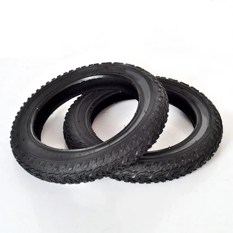 Wire Pull High Strength  Durable  Tubeless For Kids Bicycle  Bicycle Accessories 14 Inches Bike Tire Tubeless Folding Tire