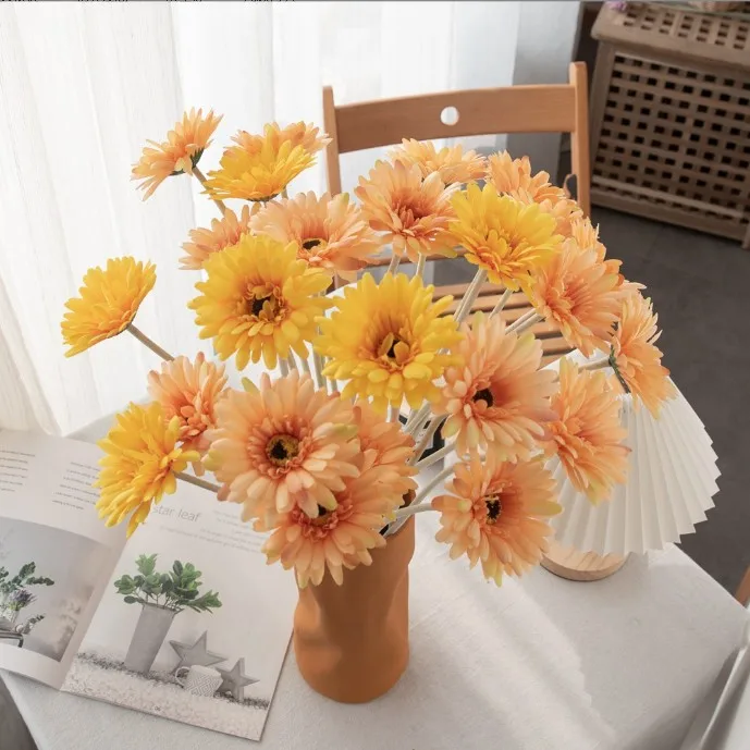 Arreglo De Flores Artificiales,Girasol Artificial Para Decoración Del Hogar  - Buy Uso En Casa De Semillas De Girasol Desgranadora,Pétalos De  Girasol,Flor Para La Decoración De La Casa Product on 