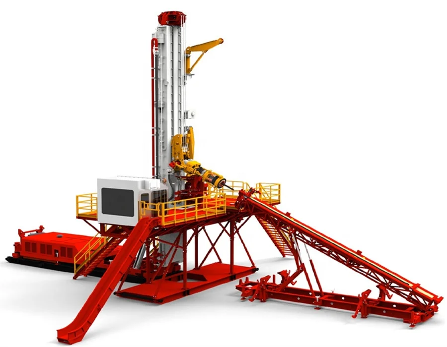 Oilfield Hydraulic 750 hp oil well drilling rigs