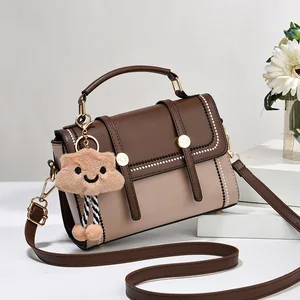 Adjustable Shoulder Strap PU Leather Small square Bag, Single Shoulder Crossbody Bag, Women's Bag, Handbag with Zipper