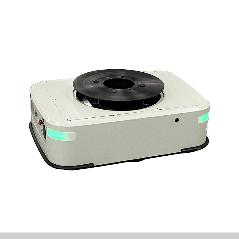 New AGV Automatic Guide Vehicle QR Code Guide Method with Good agv Robot Price