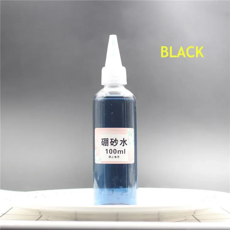 Красочные активаторы буровой воды 100 мл для самодельного слайма самодельный активатор