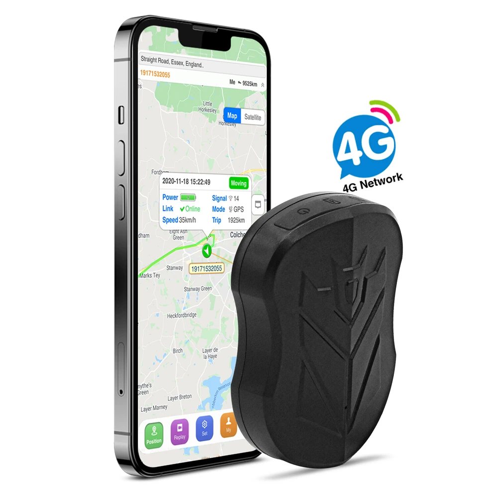 Portable Wireless Gps Tracker 4g St905l Built In 5000mah Long