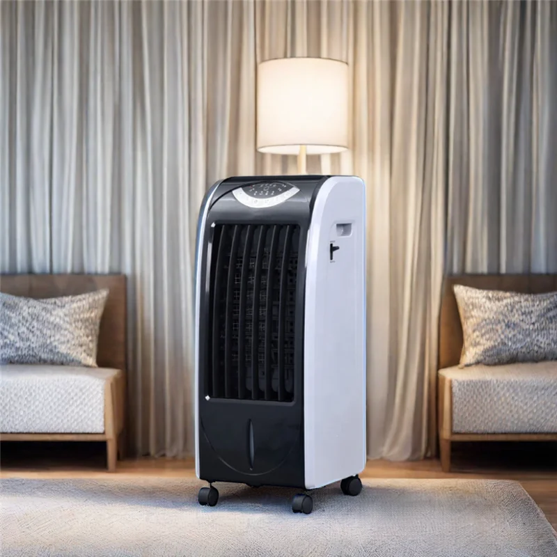 AC\DC Electric Evaporative Air Cooler Portable Room-Standing Design for ...