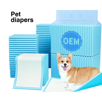 Stock Soft Cleaning 5 Layer Absorbent Puppy Dog Potty Disposable Pet Training Pee Car Pads