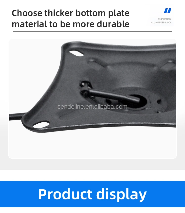 Durable Rotary Lift Chair Base with Adjustable Height 44mm - 61mm and 150/220*210mm Diameter