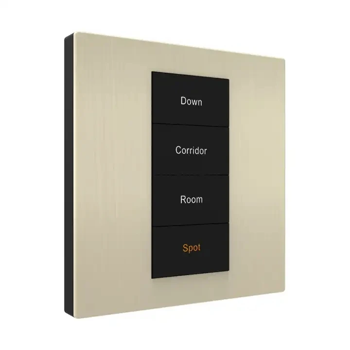 New Design Factory Smart Life Home House Rs485 Modbus Protocol Switch Led Light Wall Switch