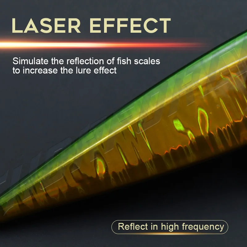 THORFORCE Jig 3D Eye in Middle 7 Inch 260g Lead Jigs Speed Sinking Luminous  Metal Lure Slow Pitch Jigbait Fishing Lure